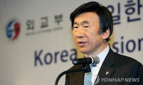 Menteri Luar Negeri Korea Selatan Yun Byung-Se.