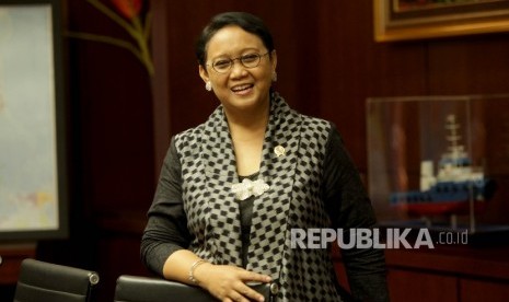 Indonesian Foreign Minister Retno L.P Marsudi