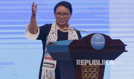 Indonesian Minister of Foreign Affairs Retno Marsudi  