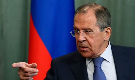 Menteri Luar Negeri Rusia Sergei Lavrov mengatakan sejak awal Amerika Serikat (AS) terlibat dalam perang di Ukraina. 