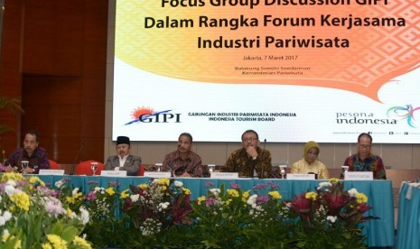 Menteri Pariwisata Arief Yahya membuka Focus Group Discussion yang digelar Gabungan Industri Pariwisata Indonesia (GIPI) bertajuk 