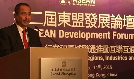 Menteri Pariwisata Arief Yahya mempresentasikan Wonderful Indonesia dalam ajang 2nd ASEAN Development Forum di Hongkong.