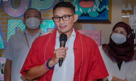 Menteri Pariwisata dan Ekonomi Kreatif (Menparekraf), Sandiaga Salahuddin Uno 