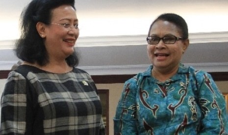 Menteri Pemberdayaan Perempuan dan Perlindungan Anak Yohana Yembise.