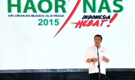 Menteri Pemuda dan Olahraga Imam Nahrawi.