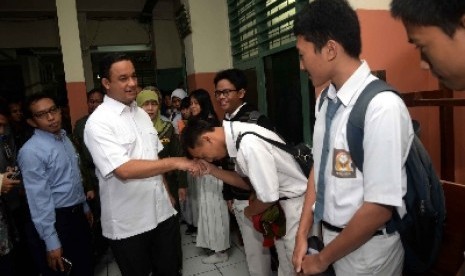 Menteri Pendidikan dan Kebudayaan Anies Baswedan.