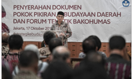 Menteri Pendidikan dan Kebudayaan (Mendikbud) Muhadjir Effendy 