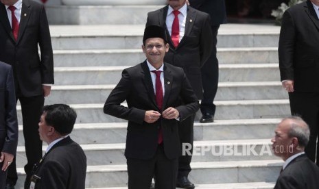 Menteri Pendidikan dan Kebudayaan (Mendikbud), Nadiem Makarim