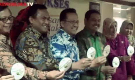 Menteri Perdaganagan , Rahmat Gobel dan Ketua DPD RI, Irman Gusman