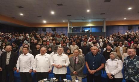 Menteri Perdagangan Zulkifli Hasan di Universitas Amikom Yogyakarta.