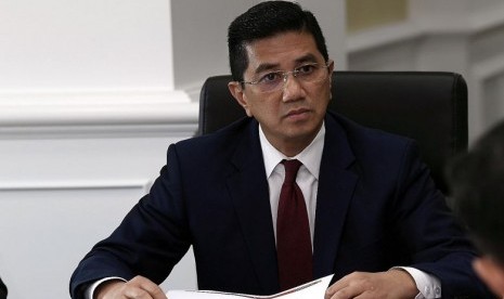 Menteri Perekonomian Malaysia Datuk Seri Azmin Ali yang terseret dalam dugaan video mesum sesama jenis.