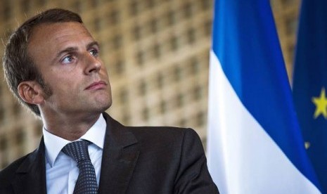 Menteri Perekonomian Prancis Emmanuel Macron