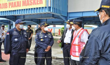 Menteri Perhubungan Budi Karya Sumadi melakukan kunjungan kerja ke Pulau Lancang, Kepulauan Seribu.