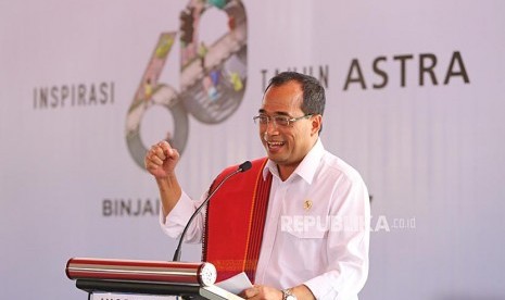 Menteri Perhubungan Republik Indonesia Budi Karya Sumadi 