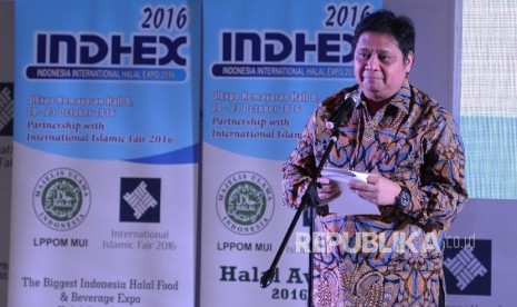 Menteri Perindustrian Airlangga Hartarto 