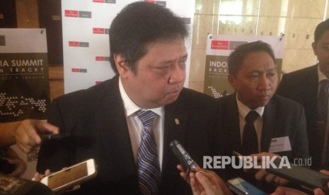 Menteri Perindustrian Airlangga Hartarto.