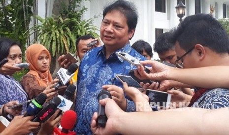 Menteri perindustrian Airlangga Hartarto 