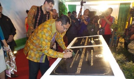 Menteri Perindustrian, Saleh Husin resmikan pabrik PT Pan Brothers