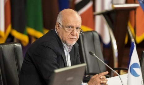 Menteri Perminyakan Iran Bijan Zanganeh.