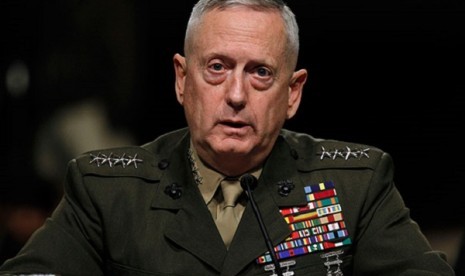 Menteri Pertahanan AS, James Mattis.