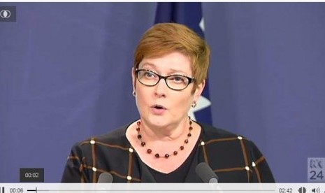 Menteri Pertahanan Australia Marise Payne 