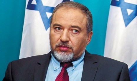 Menteri Pertahanan Israel, Avigdor Lieberman.