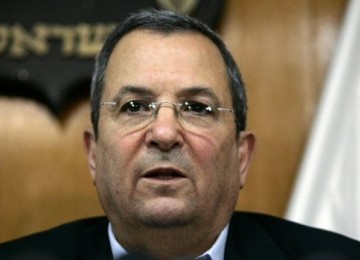 Menteri Pertahanan Israel, Ehud Barak.