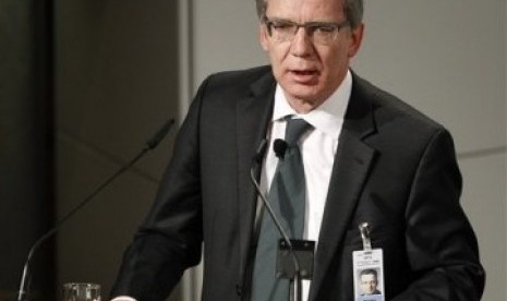 Menteri Pertahanan Jerman, Thomas de Maiziere 