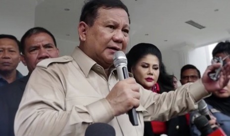 Menteri Pertahanan (Menhan), Prabowo Subianto