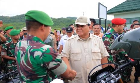 Menteri Pertahanan (Menhan), Prabowo Subianto (ilustrasi)