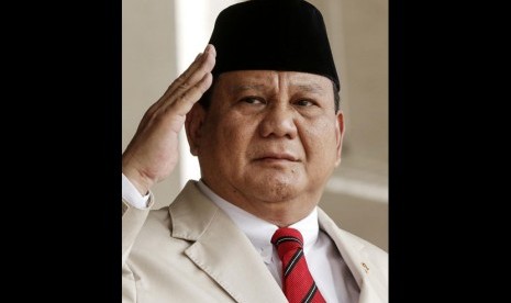 Menteri Pertahanan Prabowo Subianto 