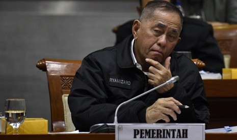 Menteri Pertahanan Ryamizard Ryacudu 