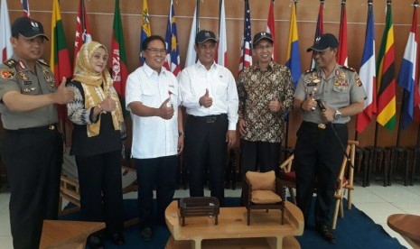 Menteri pertanian Andi Amran Sulaiman memberikan kuliah umum di Telkom University.