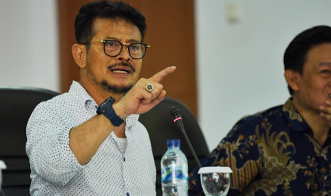 Menteri Pertanian (Mentan) kabinet Indonesia Maju, Syahrul Yasin Limpo (SYL).