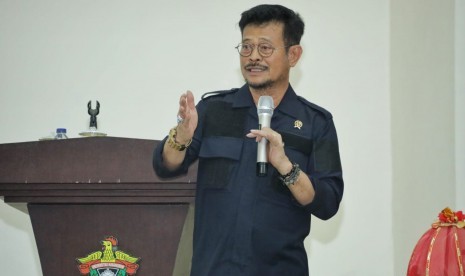  Menteri Pertanian (Mentan), Syahrul  Yasin Limpo.