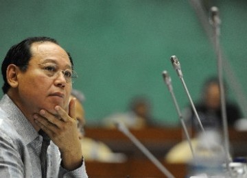 Menteri Perumahan Rakyat  Djan Faridz