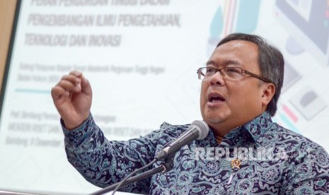 Menteri Riset dan Teknologi Bambang Brodjonegoro mengalokasikan dana untuk hilirisasi riset. Foto Bambang Brodjonegoro (ilustrasi)