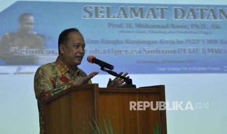 Menteri Riset, Teknologi dan Pendidikan Tinggi, Mohamad Nasir