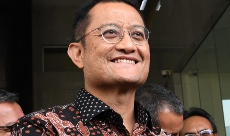 Menteri Sosial Juliari Batubara meresmikan Kawasan Siaga Bencana.