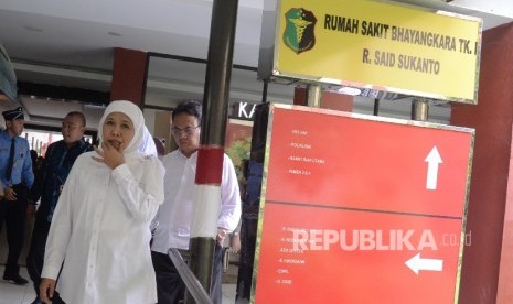 Menteri Sosial Khofifah Indar Parawanasa.