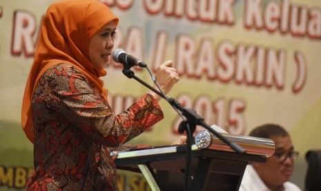 Menteri Sosial Khofifah Indar Parawansa.