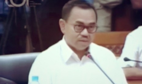 Menteri Sudirman Said dalam potongan video spech composing oleh Eka Gustiwana