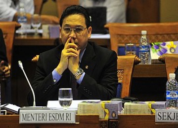 Menteri ESDM Darwin Z Saleh