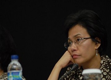 Menteri Keuangan Sri Mulyani Indrawati