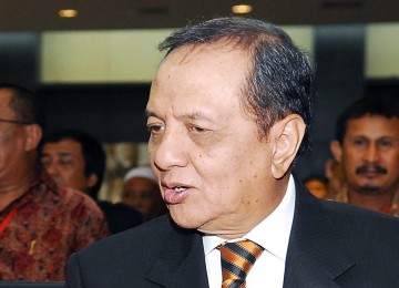 Menteri Perindustrian MS Hidayat