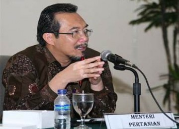 Menteri Pertanian Suswono