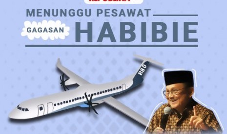 Menunggu pesawat R80 gagasan Habibie