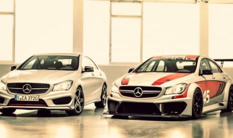 mercedes-benz CLA45 AMG Racing Series