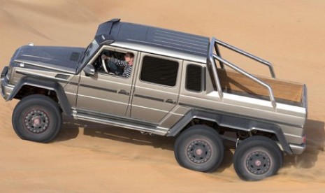 Mercedes-Benz G63 AMG 6x6.