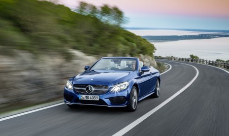 Mercedes C Class Cabriolet.